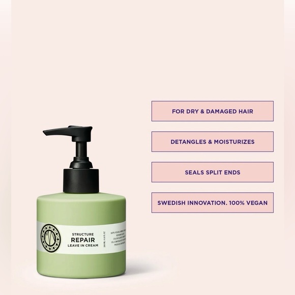 NWT Maria Nila Structure Repair Leave In Cream - Picture 4 of 7